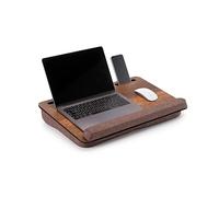 Vigo LS02X - Bandejas de Madera para portátil (Nogal y marrón)