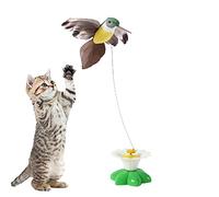 VIGOFIL Electric Bird Teasing Cat Toy, Bird Toy for Pet Cats, Funny Rotating Electric Flying Bird Cat Toy, Simulation Bird Interactive Cat Toy, Flying Movement Toys for Indoor Cats
