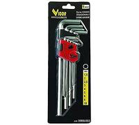 Vigor 35958-09 - Serie Hexagonal Keys Crv, 9 Piezas