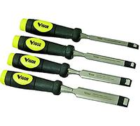 Vigor 48704-10 - Serie 4 Cincela Carpenter De 8-12-16-20 Mm