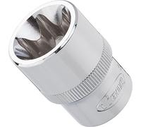 Vigor accionamiento cuadrado interior y llave de vaso para exterior Torx perfil, 12,5 mm (1/2 pulgadas), 38 mm, 1 pieza, v2735