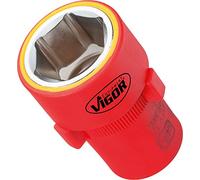 'Vigor accionamiento cuadrado interior y "VDE Llave de vaso para außense chskant de perfil, 12,5 mm (1/2 pulgadas), 55 mm, 1 pieza, v3333