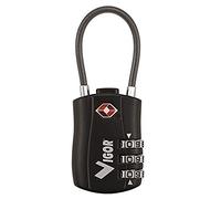 Vigor Candado de Acero con combinación TSA