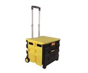 Vigor Carro de Herramientas Quick Trolley Plegable, 45 x 38 x 98 cm