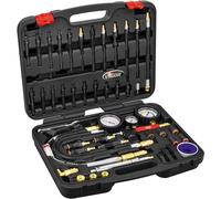 VIGOR compression and pressure loss tester set V4461, for diesel and petrol engines, professional testing of compression or pressure loss for most car, truck and other engines' motores