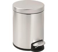 Vigor Cubo de basura con pedal inoxidable 5 litros