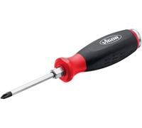 VIGOR Destornillador Phillips V5010-PH1, PH1, con caperuza de impacto y cuadradillo, hoja hexagonal para cargas elevadas