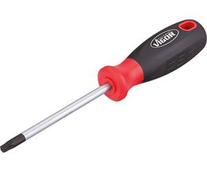 Vigor Destornillador Torx V4419 ∙ Perfil interior Torx ∙ Ancho de llave: T 6 ∙ Longitud total: 154 mm, 1 pieza
