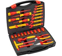 VIGOR EV V5632N - Maletín de herramientas (27 piezas, EV, 3/8")