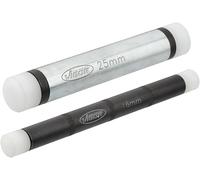 VIGOR Juego de barras de impacto V1001/2, 2 piezas, 16 mm y 25 mm, sin retroceso, con tapones de nylon recambiables y prolongación para martillo