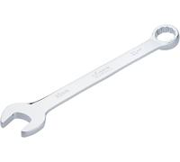 ViGOR Llave combinada V7740-22, SW 22 mm, versión larga, desviación de 15 grados, perfil hexagonal exterior y hexagonal doble, cromada y pulida