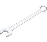 ViGOR Llave combinada V7740-32, SW 32 mm, versión larga, desviación de 15 grados, perfil hexagonal exterior y hexagonal doble, cromada y pulida