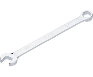 ViGOR Llave combinada V7740-8, SW 8 mm, versión larga, desplazamiento de 15 grados, perfil hexagonal exterior y hexagonal doble, cromada y pulida