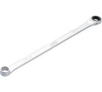 Vigor Llave de estrella con carraca V7031-13, extra larga, 13 mm AF, 295 mm de longitud, 72 dientes, cromada y pulida, para mayor transmisión de fuerza, diseño estilizado