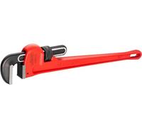 Vigor Llave para tubos V5639-24, para tubos de hasta 76 mm (3), apertura de mordazas de hasta 88 mm, cuerpo robusto de fundición, inclinación rápida gracias al muelle