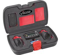 VIGOR Medidor de ángulo de Deriva, 1 Pieza, v2795 | Longitud: 75 mm, ancho: 45 mm, altura: 30 mm, precisión 2%, 512 g, 4 piezas, precisión: 2 %, resolución fina (0,1°)