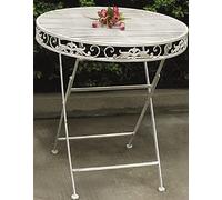 Vigor Mika Mesa Forja, Blanco Envejecido