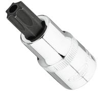 Vigor Punta de destornillador, V7055-T55H, 1/2", perfil TH, SW T55H | Accionamiento cuadrado de 1/2 pulgadas (12,5 mm), perfil TH de salida, longitud l2 55 mm, 75 g, SW T55H, 1/2 pulgadas
