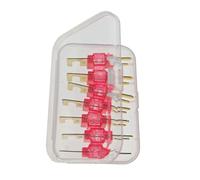 Vigor Source - Fusible ANL de 10 A, 7 unidades, dorado, mini fusible AFS, adecuado para sistema electrónico de audio y video marino automotriz