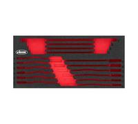Vigor suave espuma de compresa, 1 pieza, v4987 de l | Longitud 393 mm, ancho 188 mm, altura 35 mm, 59 g, largo x ancho x alto: 393 mm x 188 mm x 35 mm, inserto de espuma suave 2K