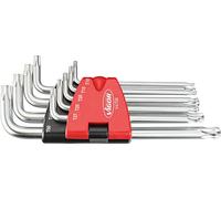 Vigor Torx - Juego de destornilladores angulares (9, 1 pieza, v4708) | Abtrieb T Perfil, 330 g, 9-teilig , T10 · T15 · T20 · T25 · T27 · T30 · T40 · T45 · T50, T Perfil, Antrieb T Perfil