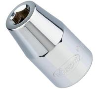 Vigor V2647 - Adaptador de bits (1/2 (12,5 mm), accionamiento 5/16 (8 mm), 37 mm, 1 unidad