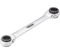 Vigor V3607 - Llave de carraca doble, 8 x 12 mm y 10 x 13 mm