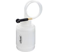 VIGOR V4668 depósito de líquido de frenos, para todas las válvulas de purga estándar, incl manguera de silicona longitud: 550 mm, depósito para purgar los sistemas de frenos y embrague