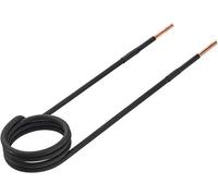 ViGOR V4891-7 Bobina rígida de 240 mm de longitud, 45 mm de diámetro interior, para tornillos hasta M22, alineación horizontal, adecuada para el calentador de inducción ViGOR V4891".