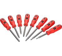 VIGOR V7124 - Juego de destornilladores de impacto (8 unidades, Torx, PH, PZ)