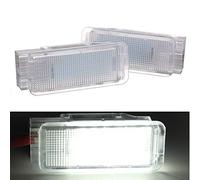 VIGORFLYRUN PARTS LTD 2Pcs LED Luz de Cofre, Iluminación Interior, Iluminación de la Puerta Canbus sin Error Blanco 6000K LED Luz para P-eugeot 1007 206 207 306 307 3008 406 407 5008