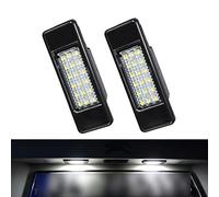 VIGORFLYRUN PARTS LTD 2pcs LED Luz de Matrícula Bombilla Licencia Número Placa Lámparas de Luz para Peu/geot 106 1007 207 307 308 3008 406 407 508 806 Ci/TROEN C2 C3 C4 C5 C6 DS3