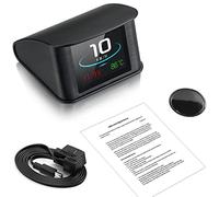VIGORFLYRUN PARTS LTD Head up Display HUD Coche TFT LCD Head Display OBD2 OBD 2 Interfaz, Muestra detección de Voltaje RPM de Velocidad Proyector De Computadora De Conducción P10