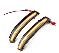 VIGORTHRIVE Espejo lateral Señal de giro dinámica Luz secuencial Compatible for Nissan X-Trail T32 Rogue Qashqai J11 Murano Z52 Juke Navara Pathfinder