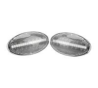 VIGORTHRIVE Intermitente dinámico de Cristal Blanco, indicador secuencial, lámpara repetidora, Marcador Lateral LED, luz de señal de Giro Compatible with Suzuki Rain Bird SX4 Splash Jimny