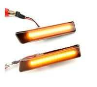 VIGORTHRIVE Intermitente dinámico Indicador secuencial Lámpara repetidora Indicador lateral LED Luz de señal de giro Compatible for BMW 3 series E36 X5 E53