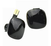 VIGORTHRIVE Intermitente dinámico negro Indicador secuencial Lámpara repetidora Indicador lateral LED Luz de señal de giro Compatible with Skoda Xinrui Octavia Rapid Audi A3 A4 A8