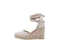 VIGUERA Alpargata Casual de Lona, con cuña de Yute - 1939 para: Mujer Color: Beige Talla: 39