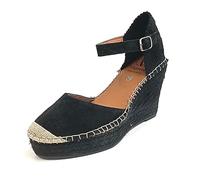 Viguera Zapatilla yute ante serraje negro para: Mujer color: Negro talla: 35