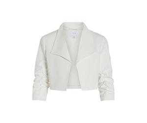 Viher Bin Cropped Blazer - Noos, Cloud Dancer, 40
