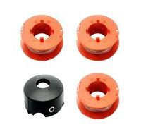 Viilich 3 bobinas de repuesto para cortabordes Bosch ART 23 26 30 Combitrim 23 26 Easytrim, para Bobina de hilo individual Bosch F016800175, para cubierta de bobina Bosch F016L71088(3 bobinas + 1