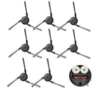 ViiRou 8 PCS Cepillo Lateral de Repuesto para Dreame L40s Pro Ultra/L10s Ultra Gen 2/L10s Pro Ultra Heat, Cepillos Laterales de Recambio para E30 Ultra/L20 Ultra/X30 Ultra/Mova E30 Robot Aspiradores