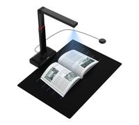 VIISAN Escáner de documentos: cámara de documentos USB, tamaño de captura de hasta A2, 130 idiomas OCR, tecnología de aplanamiento automático y desorientación, detección de giro de página, escaneo