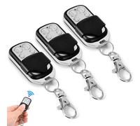 Viitech 3 piezas Universal Garagentor Mando a distancia 433 MHz Mando a distancia inalámbrico Llavero Duplicador Frecuencia fija 433,92 MHz Abridor de puerta para apertura automática de puerta