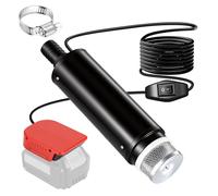 Viitech Bomba de agua con batería para Einhell 18 V batería 30L/min | Bomba de agua y bomba de agua con batería autocebante, bomba sumergible para piscina, jardín, barril de lluvia, drenaje