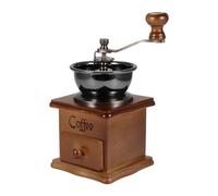 Viitech Molinillo de café manual,molinillo de grano de café de mano de madera retro,molinillo de café de grosor ajustable,molinillo de café de mano para el hogar,oficina,viajes,XXEU-1019-4405852