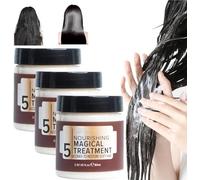 Vikada Nourishing Magical Treatment - 5 Seconds To Restore Soft Hair,Hair Repair Cream, Collagen Hair Mask,For Dry Damaged Hair (3 pcs)