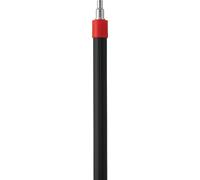 Vikan 297352 Mango de Aluminio Telescópico con Paso de Agua, 1600 - 2780 mm, 31 mm Diámetro, Negro, Caja de 5