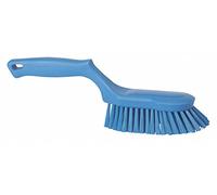 Vikan 41693 ergonómico Harte mano cepillo con filamenten dividida, Azul
