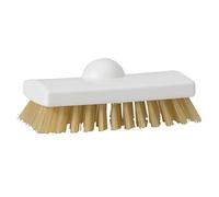 Vikan 4753-5 Scrubbing brush, white,heat resistant filaments, stiff, 150mm/5